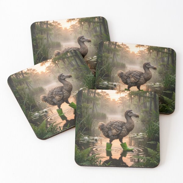 Item preview, Dodo Bird Sighted Keeping His Feet Dry designed and sold by Tridentulus.