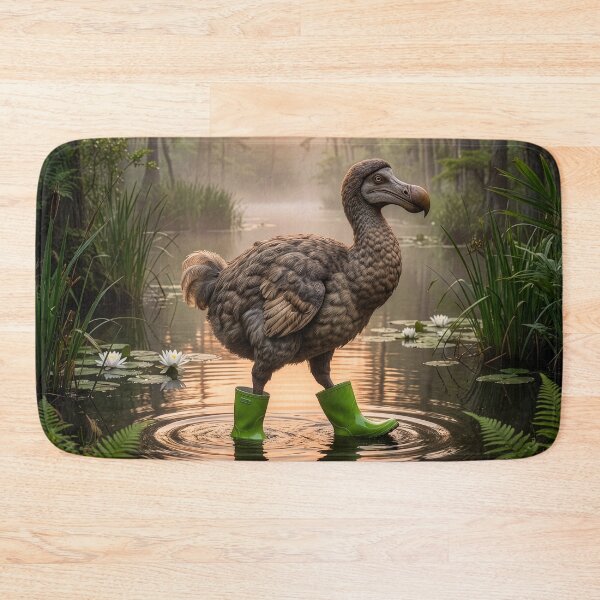 Item preview, Dodo Bird Sighted Keeping His Feet Dry designed and sold by Tridentulus.