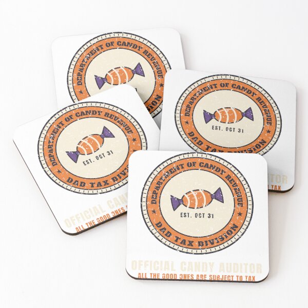 Item preview, Department of Candy Revenue Dad Tax Vintage Seal designed and sold by RobinHoodShirts.
