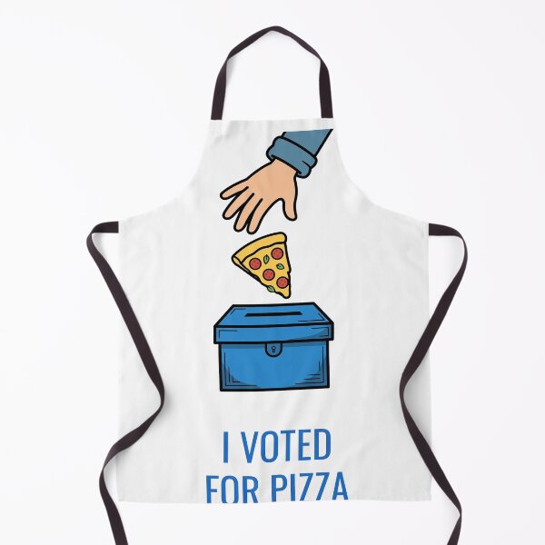 Item preview, I Voted For Pizza Ballot Box Election Satire designed and sold by RobinHoodShirts.