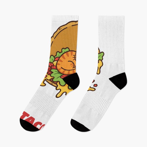 Item preview, Taco Cat Spelled Backwards Palindrome Pun designed and sold by RobinHoodShirts.