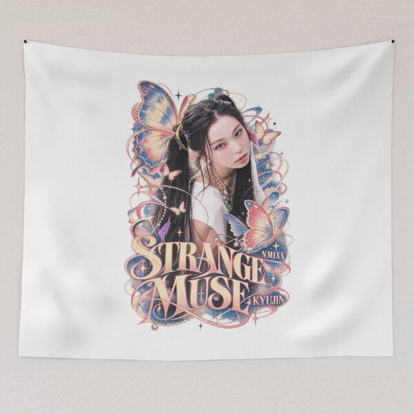 Item preview, NMIXX Kyujin Strange Muse Butterfly Concept | NSWER Merch designed and sold by Valereekmerch.