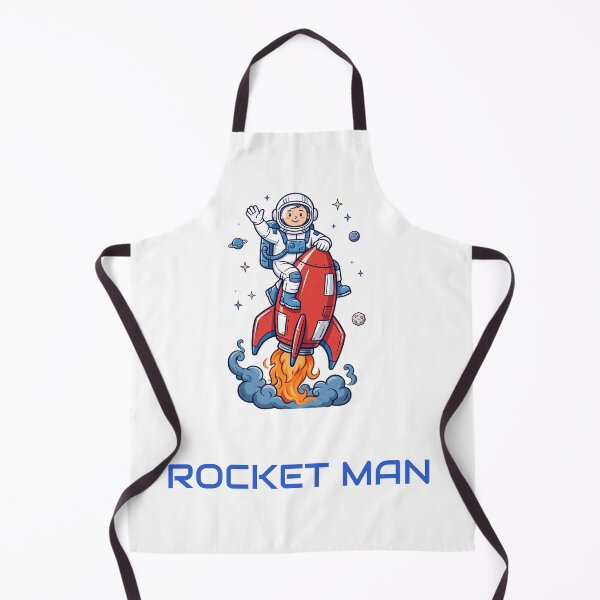 Item preview, Rocket Man Astronaut Space Cowboy Retro designed and sold by RobinHoodShirts.