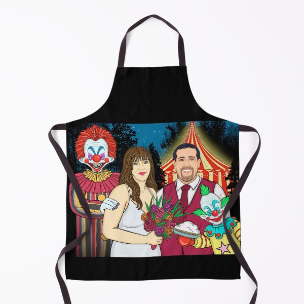 Item preview, HORROR COUPLE Killer Klowns for Jamie by Moody Characters designed and sold by VixxxenDesigns.