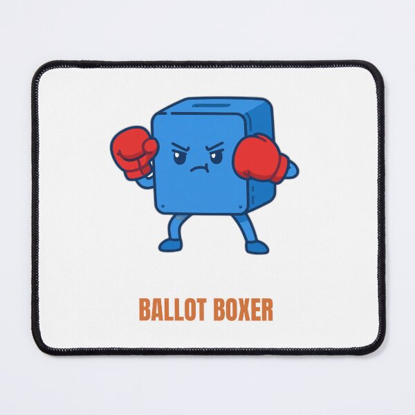 Item preview, Ballot Boxer Voting Pun Boxing Glove designed and sold by RobinHoodShirts.