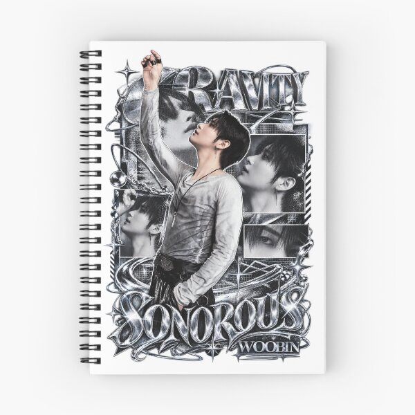 Item preview, CRAVITY Woobin SONOROUS Chrome Diseño Kpop designed and sold by Valeree Store.
