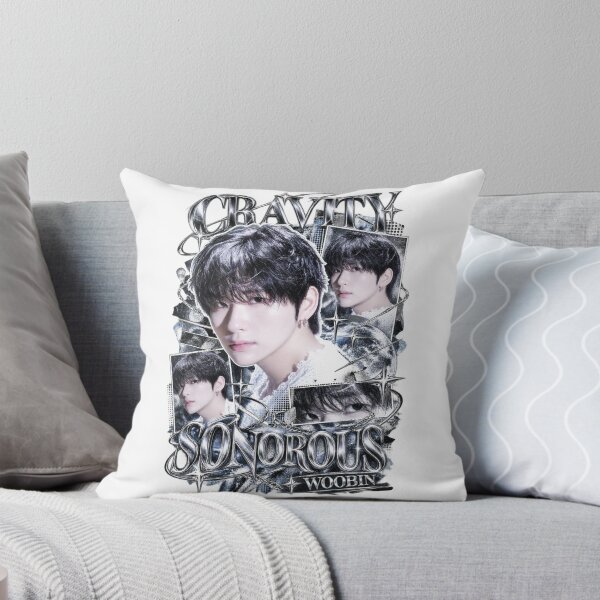 Item preview, CRAVITY Woobin SONOROUS Glitch Chrome Art designed and sold by Valeree Store.