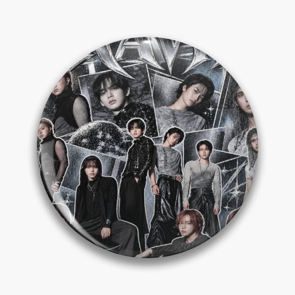 Item preview, CRAVITY SONOROUS Group Chrome Futuristic Kpop Design designed and sold by Valeree Store.
