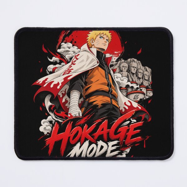 Item preview, Naruto Hokage Mode Anime Streetwear Design designed and sold by Senpai Studio.