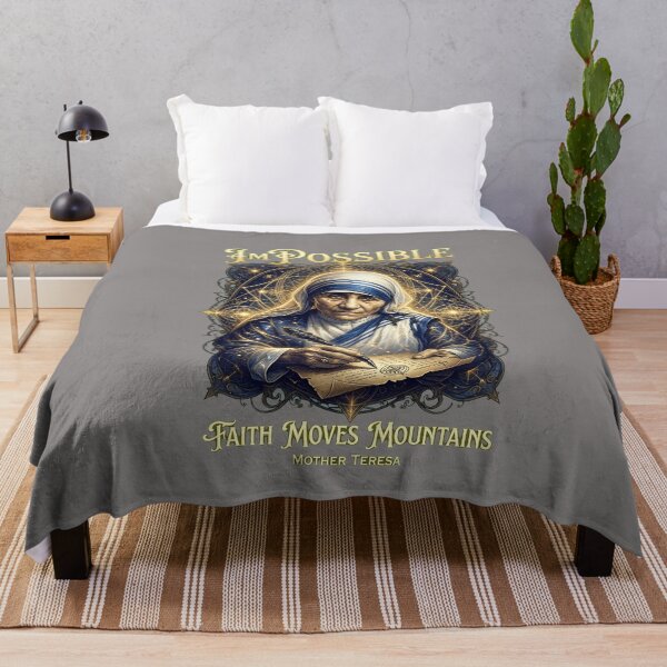 Item preview, IMPOSSIBLE Mother Teresa Inspiring Portrait-95 designed and sold by GerdaFischere.