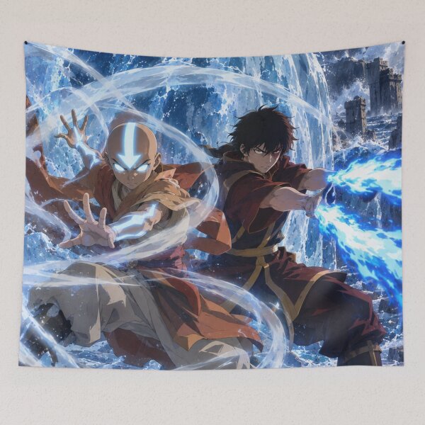 Item preview, Zuko and Aang designed and sold by jinwooo.
