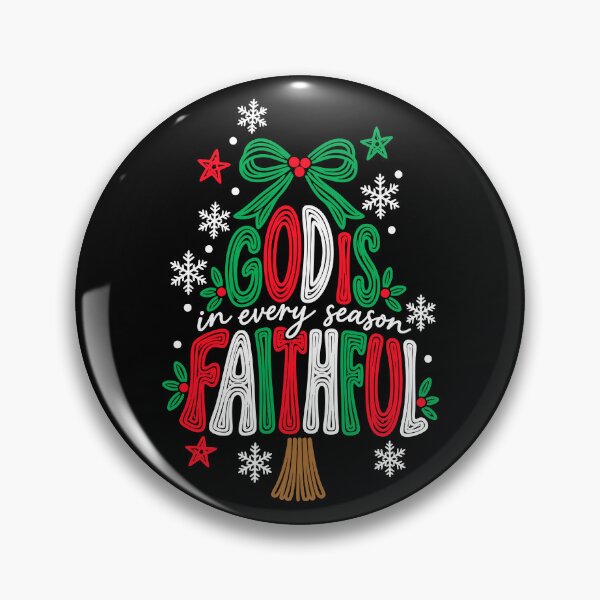 Item preview, Preppy God Is Faithful In Every Season designed and sold by RosalienNoah.