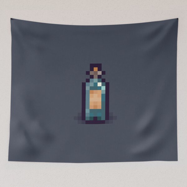 Item preview, Pixel Potion, Label, Blue designed and sold by Ben Henry.