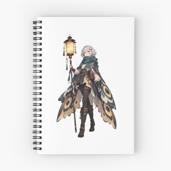 Item preview, Lantern Keeper Wanderer Anime Character Art designed and sold by AnimeOrbit.