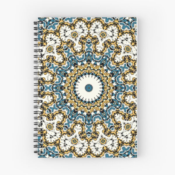 Item preview, Interrogative – Teal and Gold Kaleidoscope designed and sold by onojk123.
