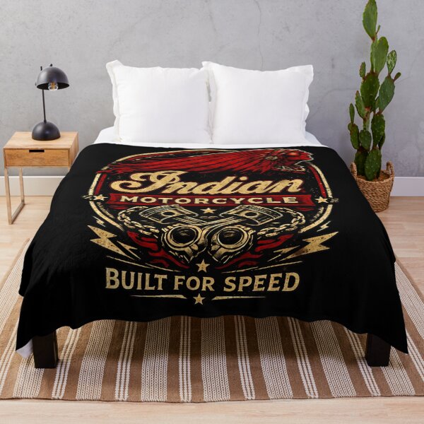 Item preview, Indiann Motorcycle Built For Speed Emblem designed and sold by ruokabbyart.