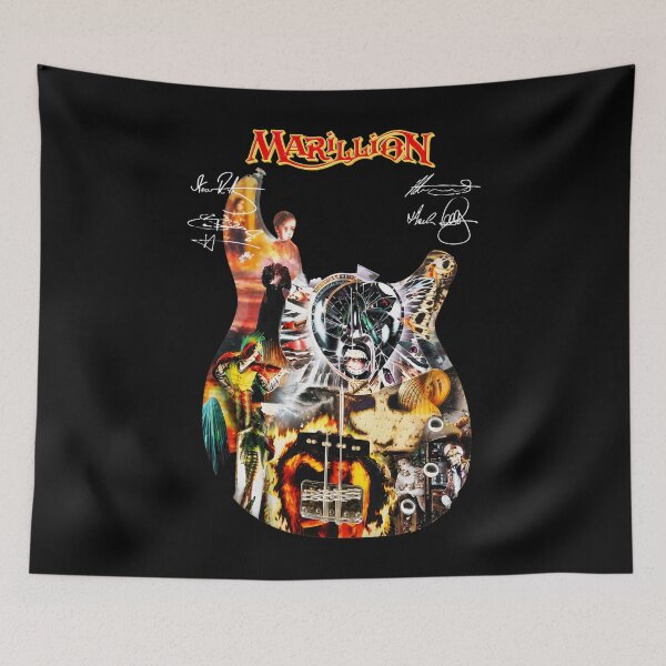 Item preview, MARILLIONN Bass Guitar Art  designed and sold by volkanikstudios.