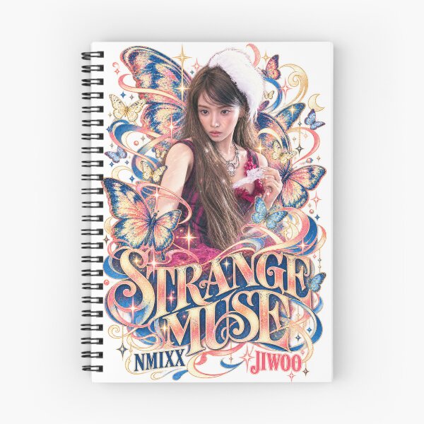 Item preview, NMIXX Jiwoo Strange Muse Ethereal Concept | Kpop Visual designed and sold by Valereekmerch.
