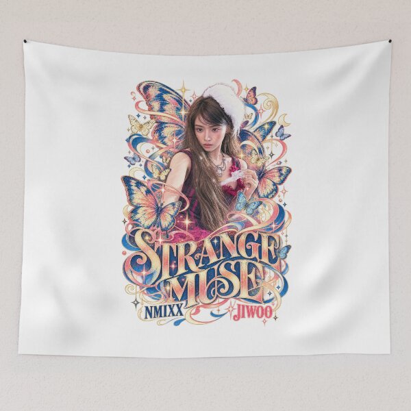 Item preview, NMIXX Jiwoo Strange Muse Ethereal Concept | Kpop Visual designed and sold by Valereekmerch.