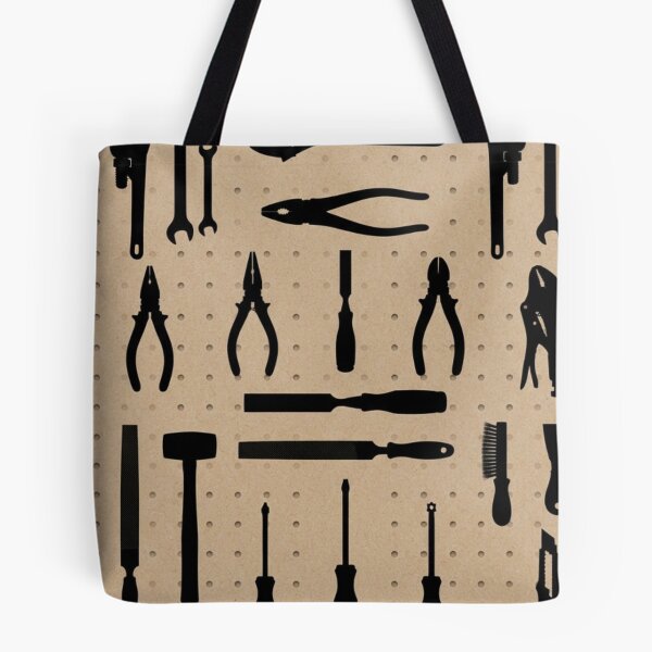 Item preview, Vintage Hand Tools Silhouette Pegboard Collection designed and sold by bvdesignart.