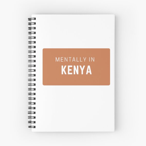 Item preview, Mentally in Kenya - Minimal designed and sold by drymartini52.
