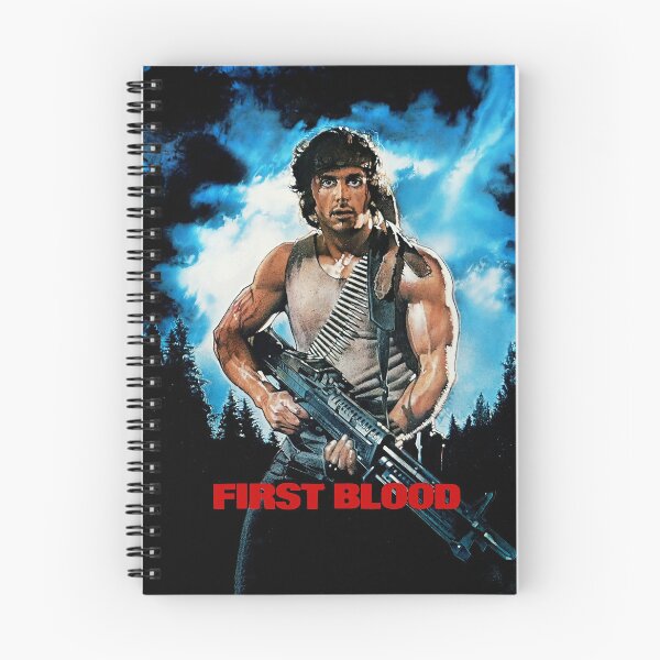 Item preview, Rambo First Blood Movie Poster designed and sold by Lucy Goosy Art.