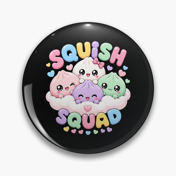 Item preview, Squish Squad Anime Kawaii Dumpling Birthday  designed and sold by khdmalakarak.