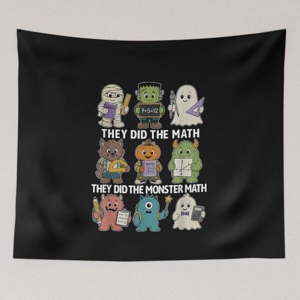 Item preview, Cute Funny They Did The Monster Math Teachers Halloween  designed and sold by NgumohaLanke.