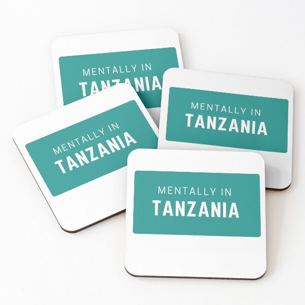 Item preview, Mentally in Tanzania - Minimal designed and sold by drymartini52.