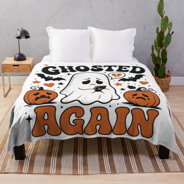 Item preview, Ghosted Again Sad Ghost Funny Dating Halloween designed and sold by Palette & Hue.