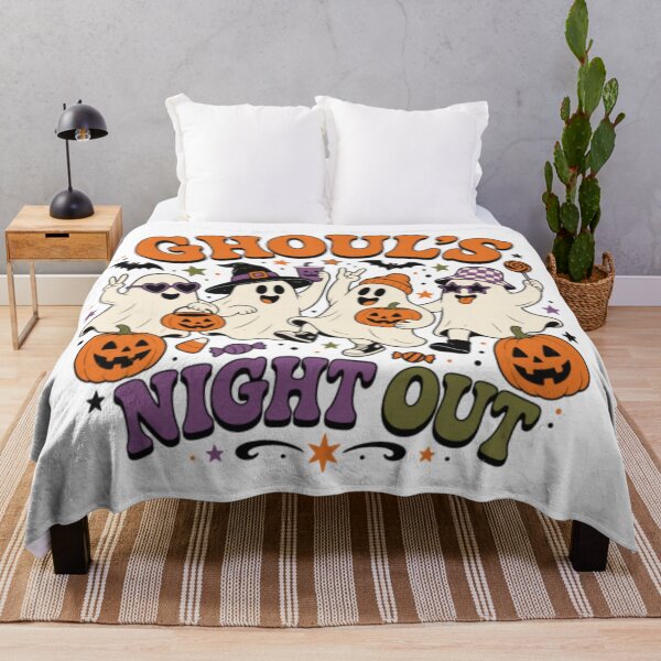 Item preview, Ghouls Night Out Cute Retro Ghosts Halloween Party designed and sold by Palette & Hue.