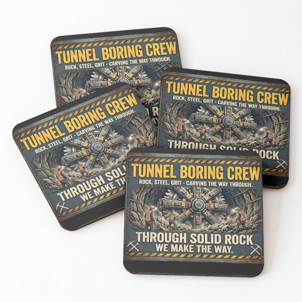 Item preview, Tunnel Boring Crew Rock Steel Grit Shirt designed and sold by StudioBilly3000.
