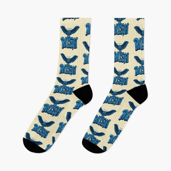 Item preview, Fly By Night Majestic Blue Owl Progressive Rock Wings designed and sold by melissaburn.