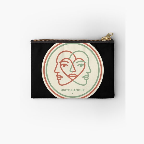 Item preview, Unité et Amour Minimalist French Quote Couple Line Art Graphic designed and sold by ModdiesColors.