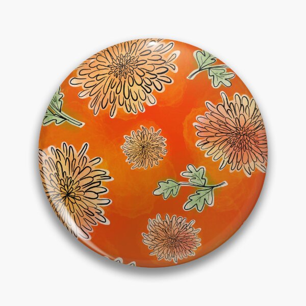 Item preview, Chrysanthemum Glow designed and sold by woolandbristle.