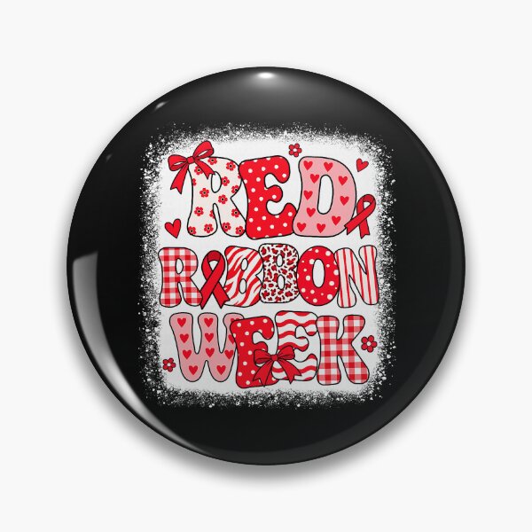 Item preview, Bow Coquette We Wear Red Red Ribbon Week Awareness designed and sold by khdmalakarak.