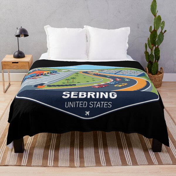 Artikelvorschau, Sebring, USA – Reisesouvenir entworfen und verkauft von RareDeerArt.