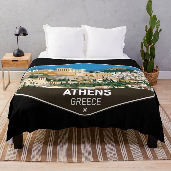 Artikelvorschau, Athen Griechenland Reiseandenken entworfen und verkauft von RareDeerArt.