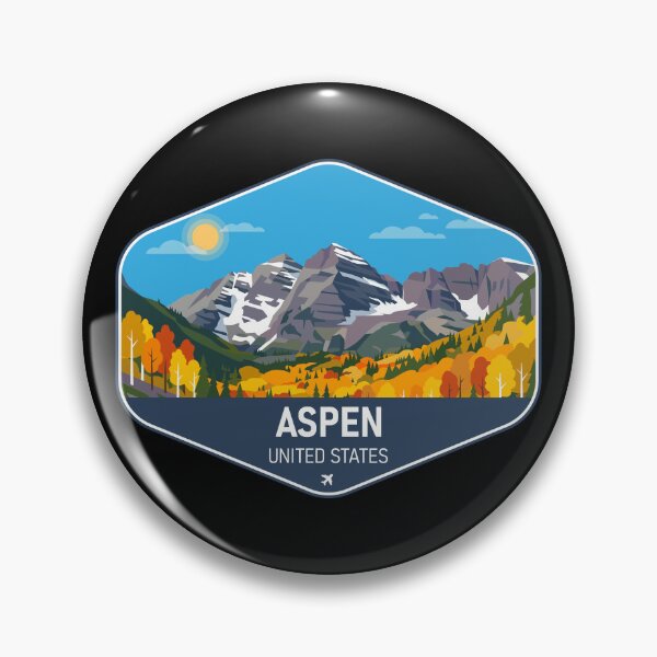 Item preview, Aspen United States Travel Souvenir designed and sold by RareDeerArt.