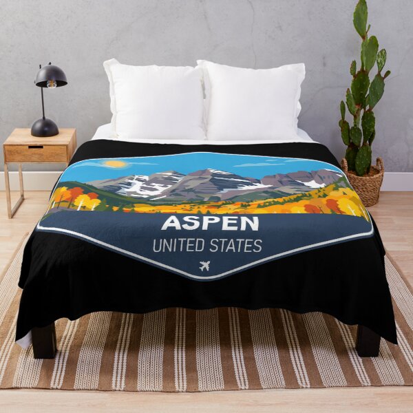 Item preview, Aspen United States Travel Souvenir designed and sold by RareDeerArt.