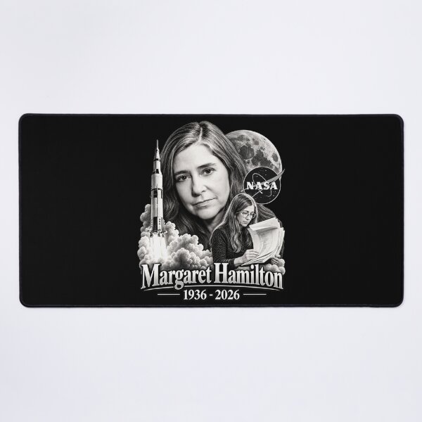 Artikelvorschau, Würdigung von Margaret Hamilton entworfen und verkauft von DogWorldArt.