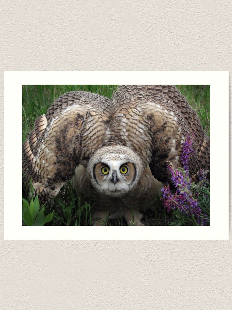 Alternate view of I'm Really HUGE Art Print