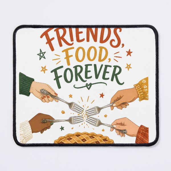 Item preview, Friends Food Forever Friendsgiving Squad Party designed and sold by LiviuGligoros.