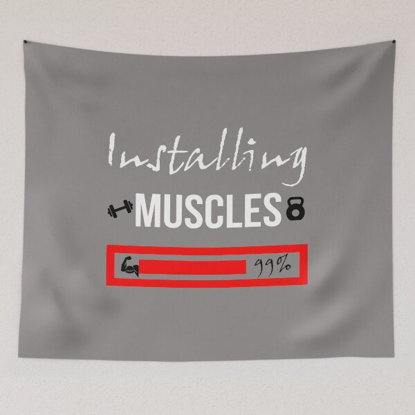 Item preview, Installing Muscles 99% Loading Fitness Gym-74 designed and sold by DaenerysWilb.