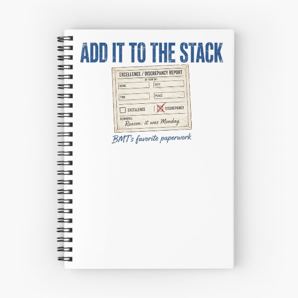 Item preview, AF Form 341 Add It To The Stack Funny Air Force BMT T-Shirt designed and sold by ApplegateForce.