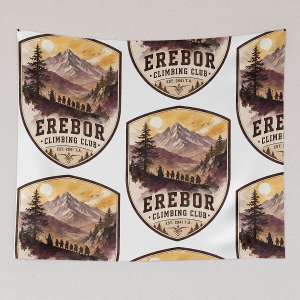 Item preview, Erebor Climbing Club designed and sold by AstroTransit Co..