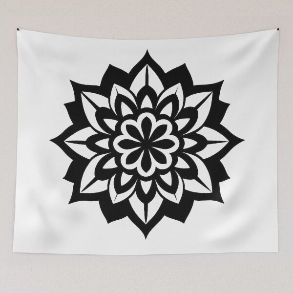 Aperçu de l'œuvre Mandala fleur créée et vendue par ViaARTfactory.