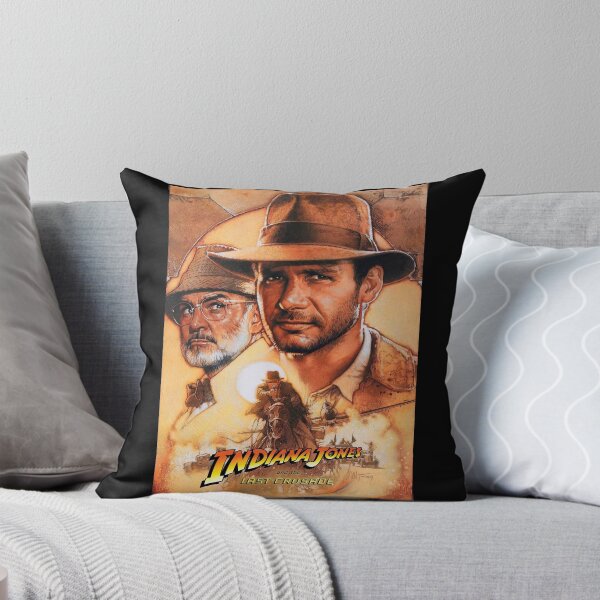 Aperçu de l'œuvre Affiche du film Indiana Jones et la Dernière Croisade créée et vendue par Lucy Goosy Art.