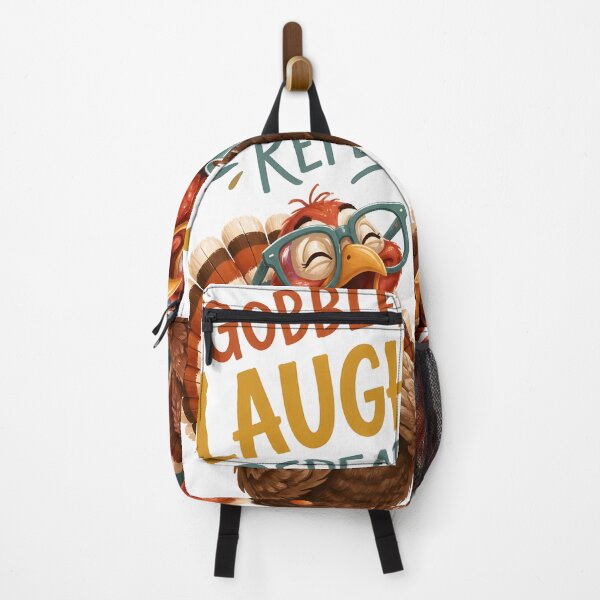 Item preview, Gobble Laugh Repeat Funny Thanksgiving Holiday designed and sold by LiviuGligoros.