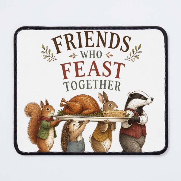 Item preview, Friends Feast Together Friendsgiving Gathering designed and sold by LiviuGligoros.